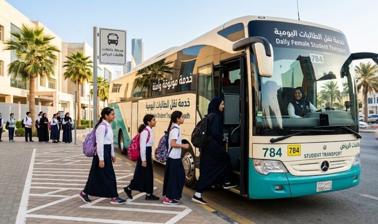 خدمة نقل الطالبات الرياض يومي
