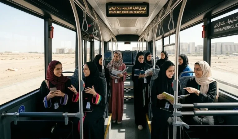توصيل الكلية التطبيقية بنات الرياض