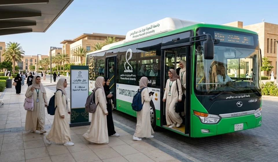 نقل طالبات الأميرة نورة